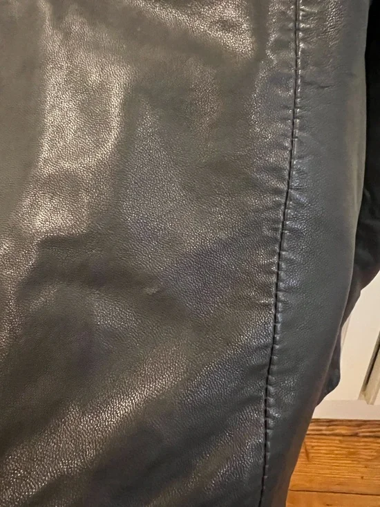 Madewell Black Asymmetrical Leather Moto Jacket - Picture 5 of 12